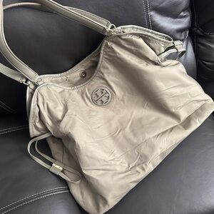 Tory Burch sage green Tote Bag